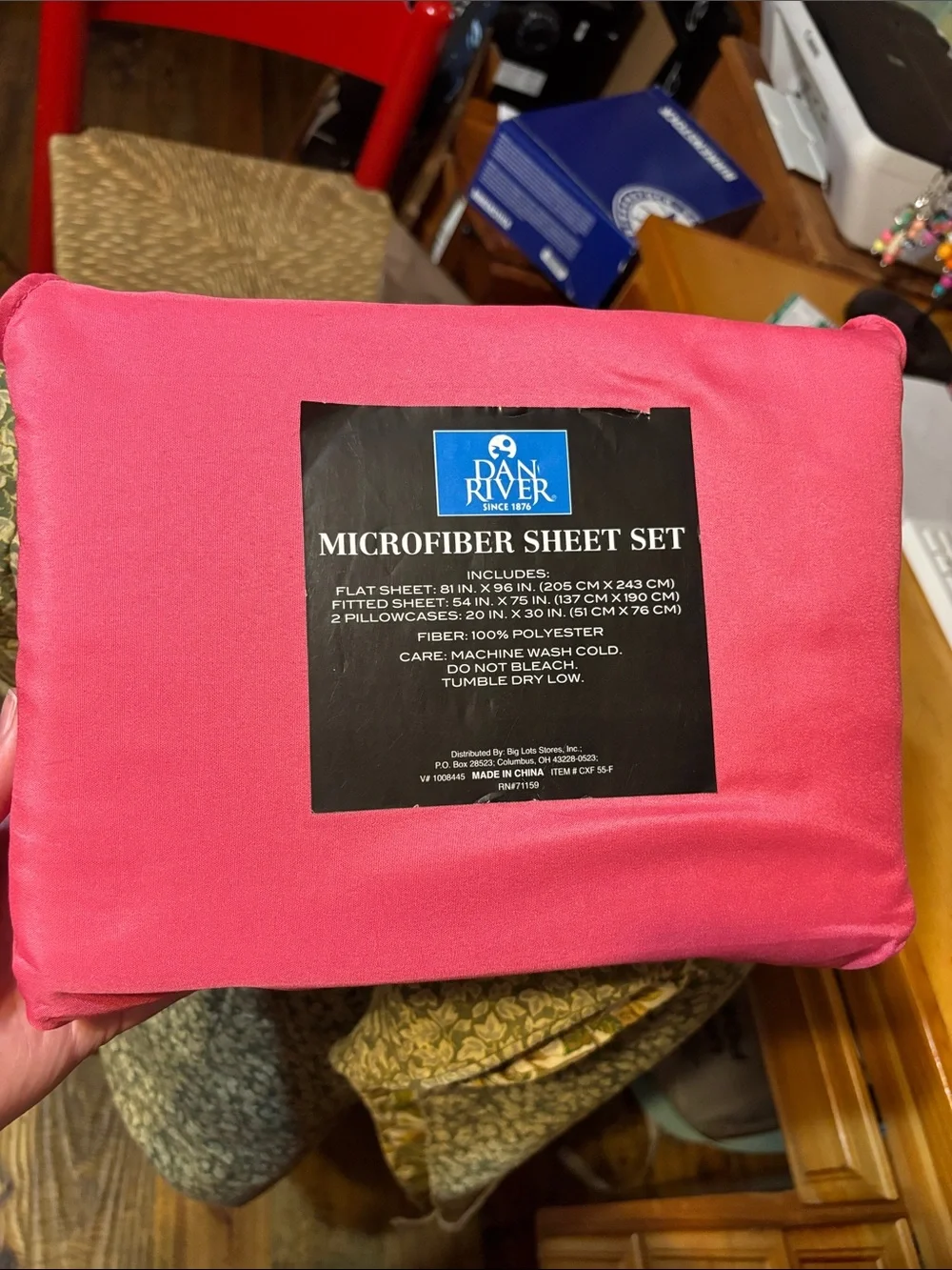 Microfiber Sheet Set - Pink